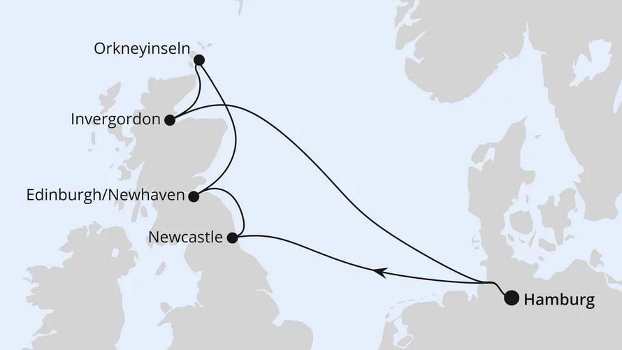 Schottische Highlights ab Hamburg 1