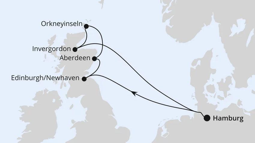 Schottische Highlights ab Hamburg 1