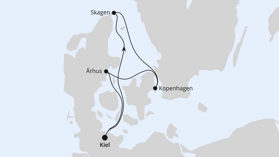 Kurzreise nach Dänemark ab Kiel