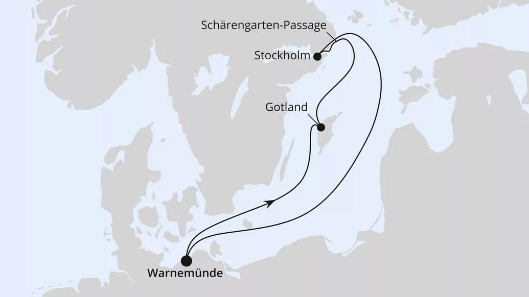 Kurzreise nach Schweden ab Warnemünde 1