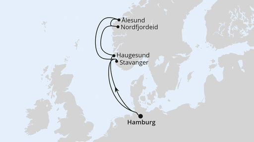 Norwegen ab Hamburg