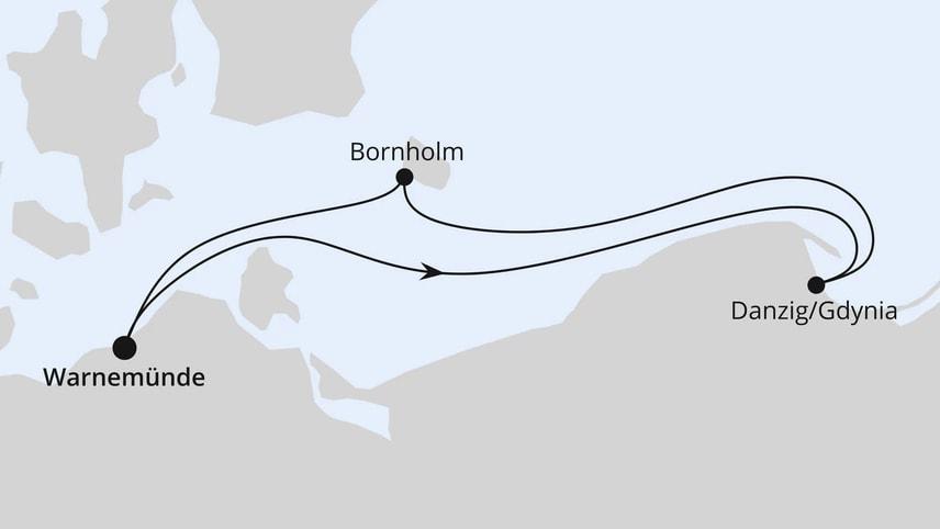 Kurzreise nach Polen & Dänemark ab Warnemünde