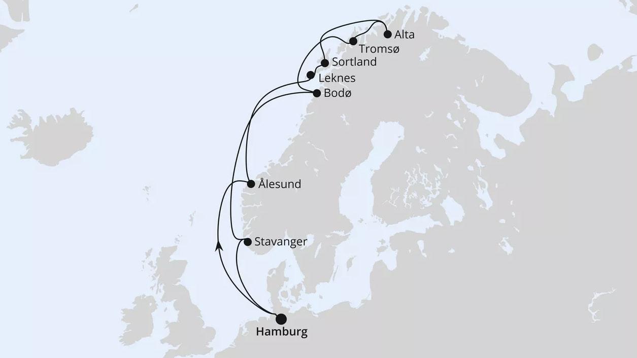 Herbstliche Nordlichter ab Hamburg