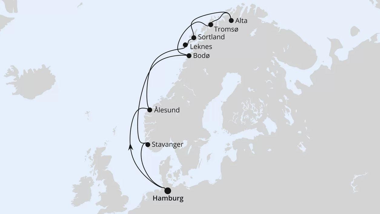 Herbstliche Nordlichter ab Hamburg
