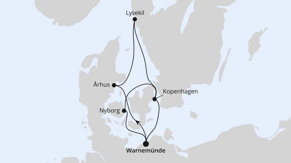 Schweden & Dänemark ab Warnemünde 1