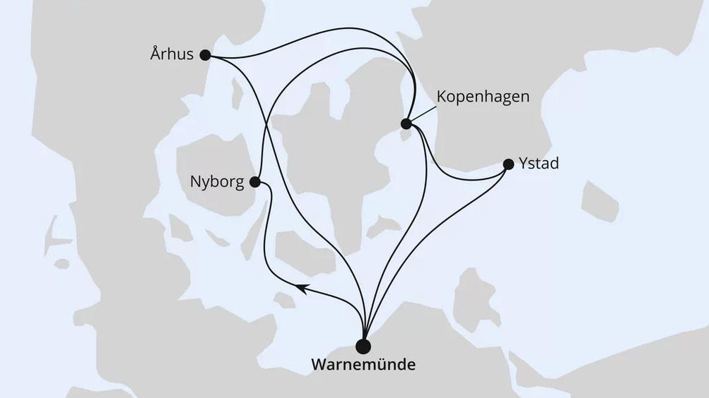 Schweden & Dänemark ab Warnemünde 1