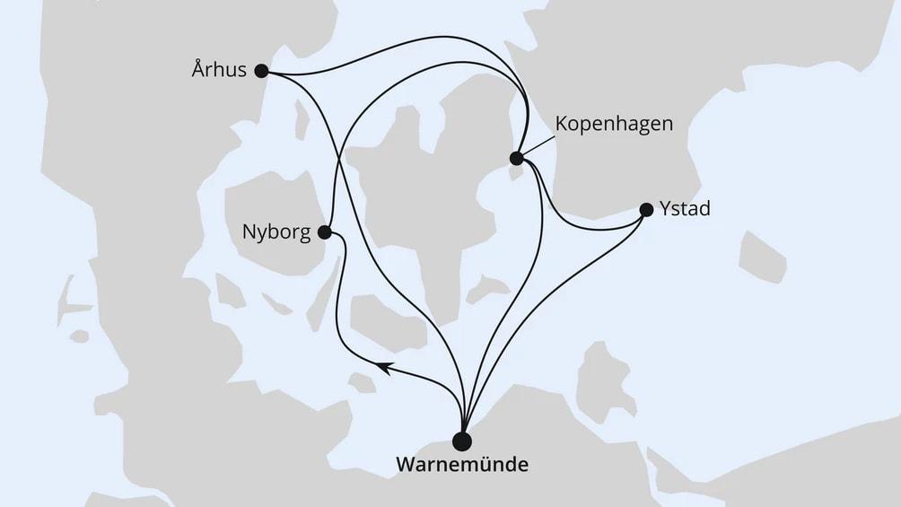 Schweden & Dänemark ab Warnemünde 1