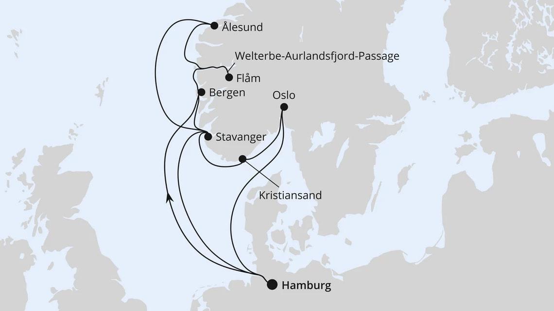 Große Norwegen-Reise ab Hamburg 2