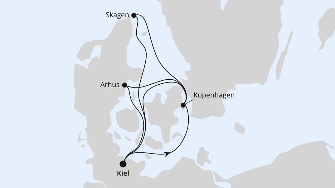 Skandinavische Highlights ab Kiel 2