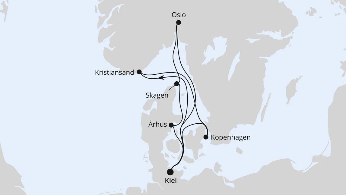 Skandinavien ab Kiel 2