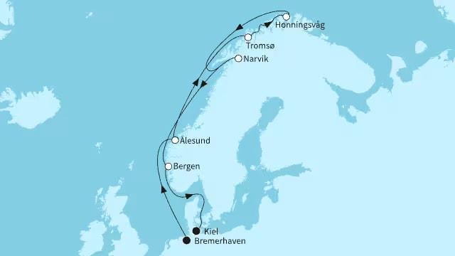 Winterliches Norwegen