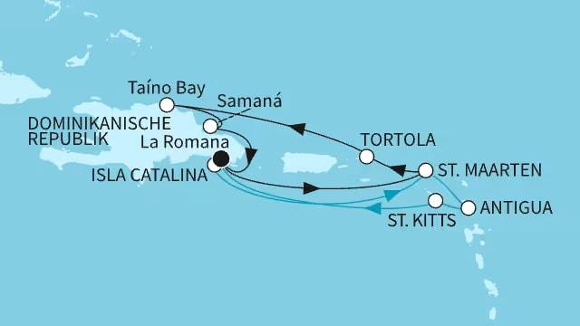 Karibische Inselwelten