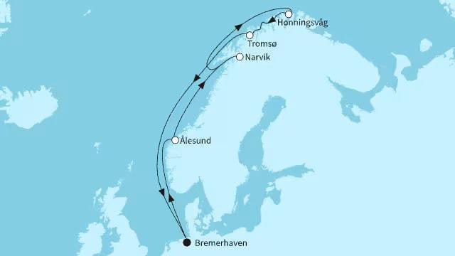 Winterliches Norwegen