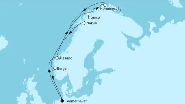 Winterliches Norwegen