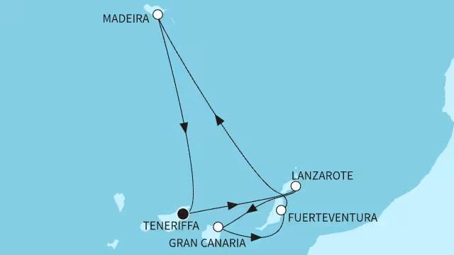 Kanaren mit Madeira