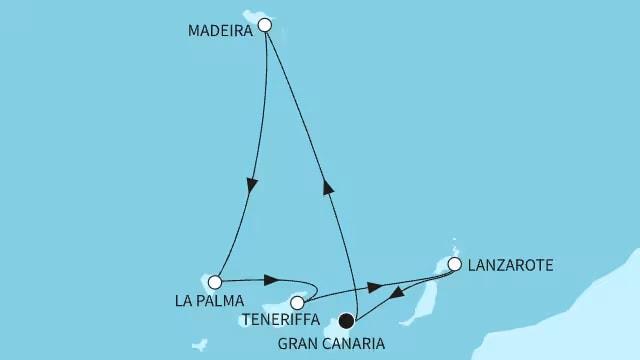 Kanaren mit Madeira