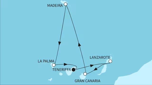 Kanaren mit Madeira