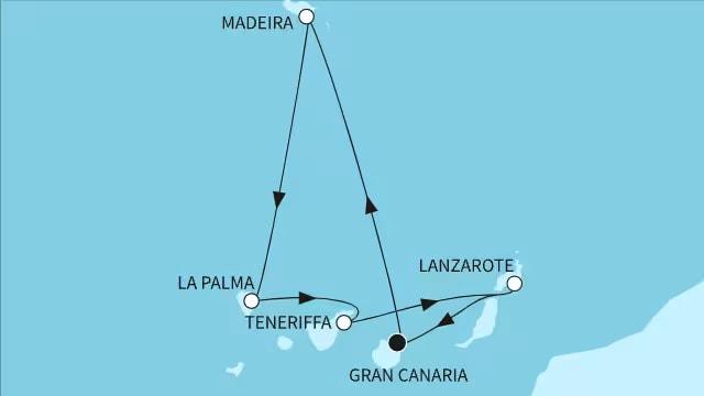 Kanaren mit Madeira