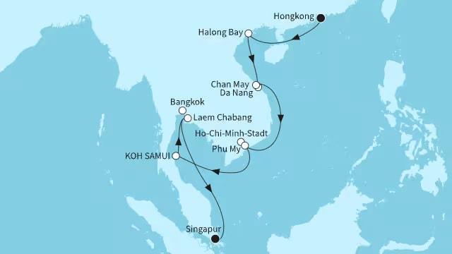 Südostasiens Höhepunkte