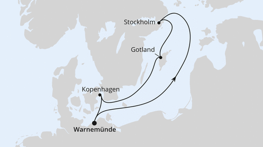 Schweden & Dänemark ab Warnemünde