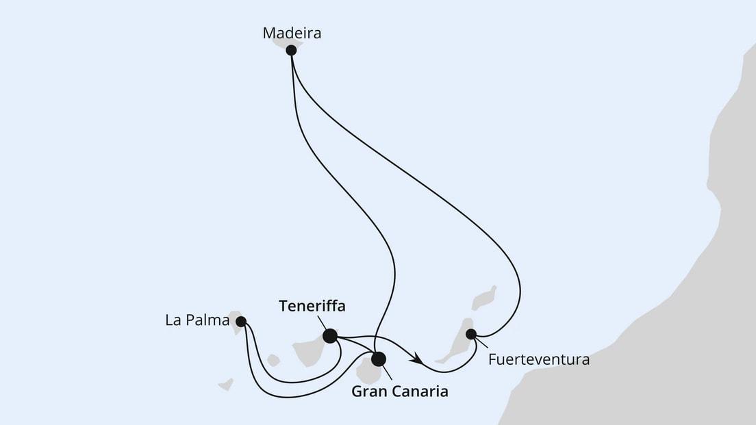 Kanaren & Madeira ab Gran Canaria 2