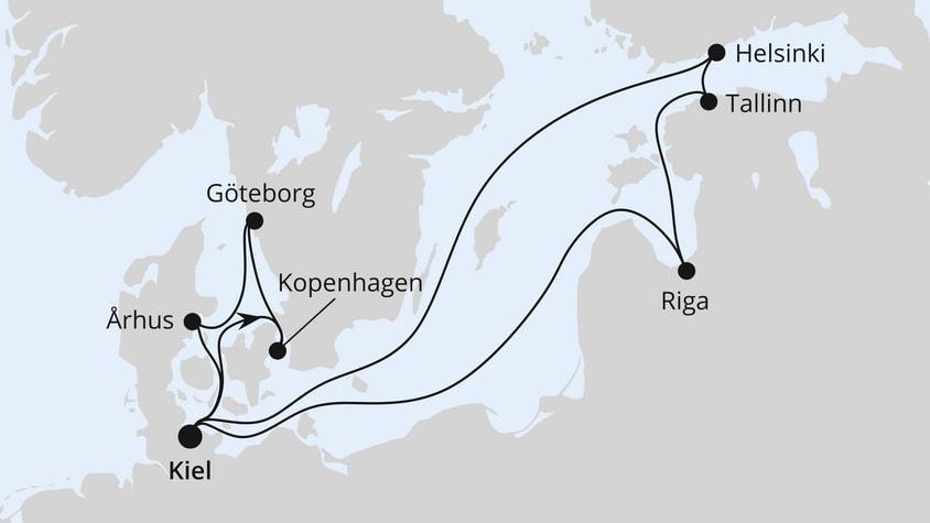 Weihnachtsreise auf der Ostsee ab Kiel 2