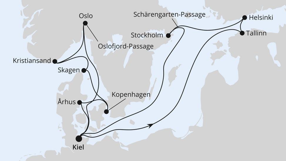 Highlights der Nord- & Ostseeküste ab Kiel