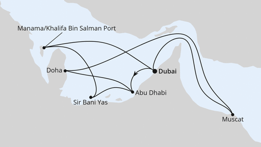 Große Orient-Reise ab Dubai