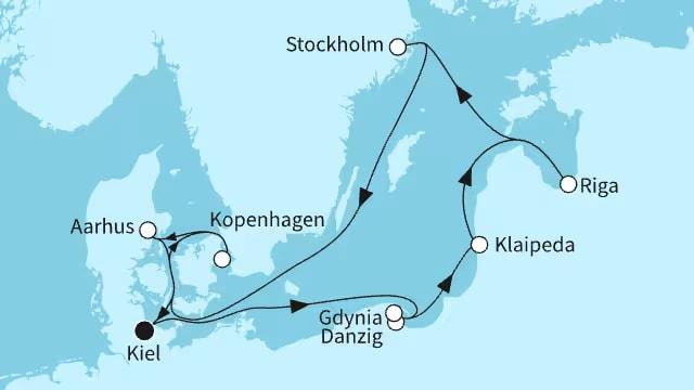 Zeitlose Ostsee, hyggeliges Kopenhagen