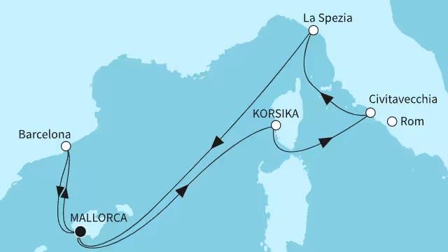 Höhepunkte des Westlichen Mittelmeers