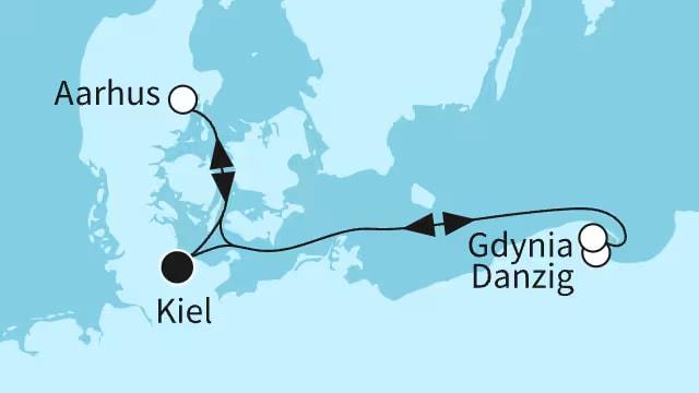 Küstenträume der Ostsee & Aarhus entdecken