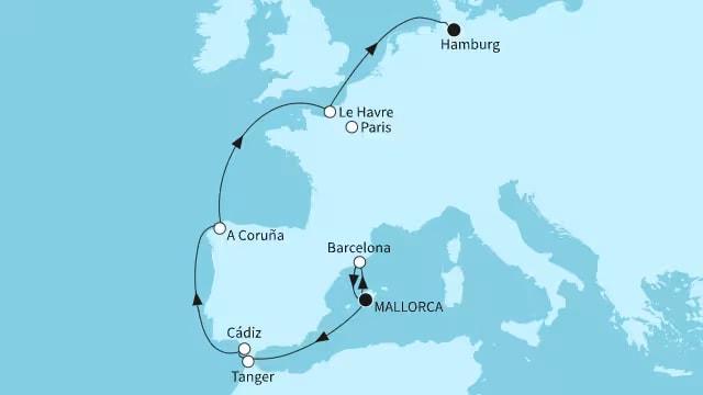 Europas Westküste