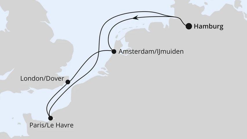 Kurzreise Metropolen ab Hamburg