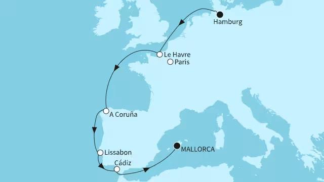 Europas Westküste