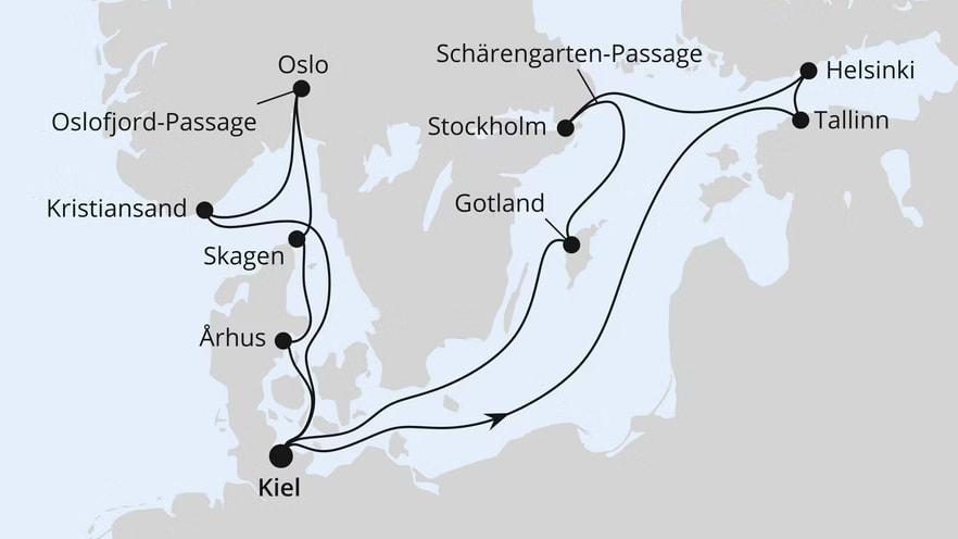 Highlights Ostseeküste ab Kiel 2
