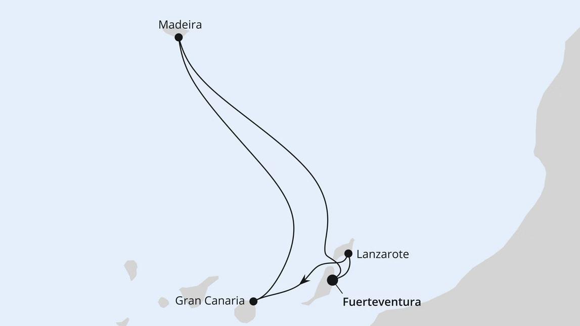 Kanaren & Madeira ab Fuerteventura