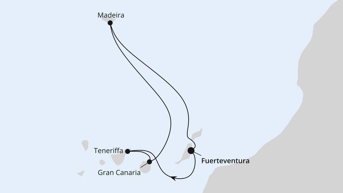 Kanaren & Madeira ab Fuerteventura