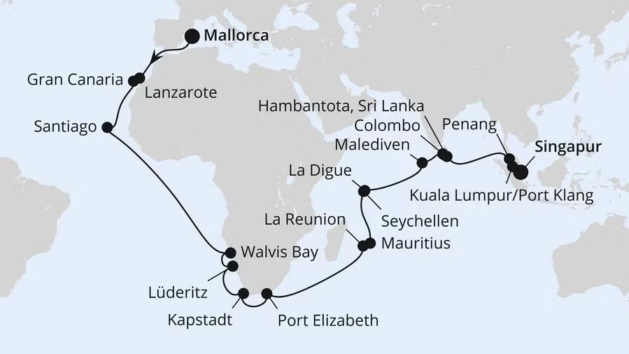 Weltenbummler Südafrika & Indischer Ozean