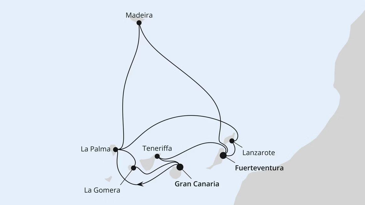Große Rundreise Kanaren & Madeira