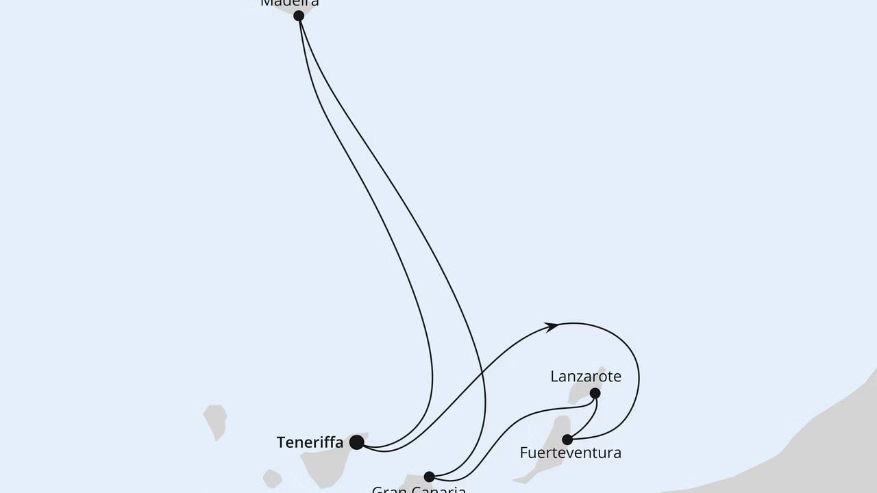 Kanaren & Madeira ab Teneriffa
