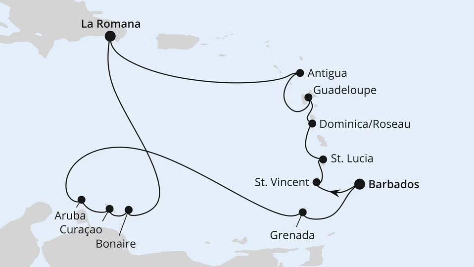 Karibische Insel-Rundreise ab Barbados