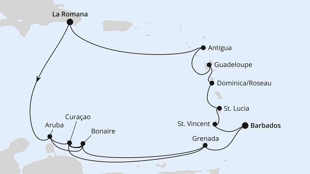 Karibische Insel-Rundreise ab Dom. Republik 1