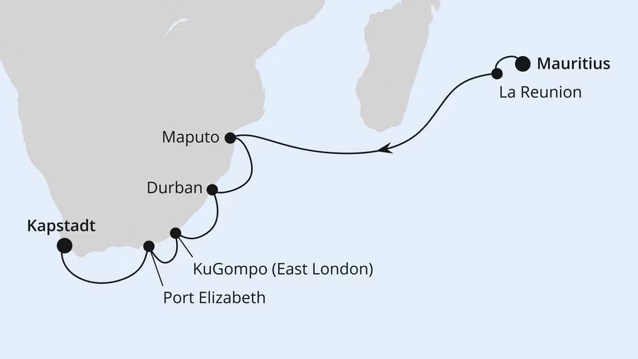 Mauritius, La Réunion & Südafrika 2