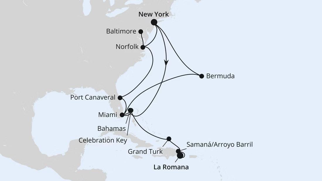 Bermuda, Florida & Bahamas ab New York 2