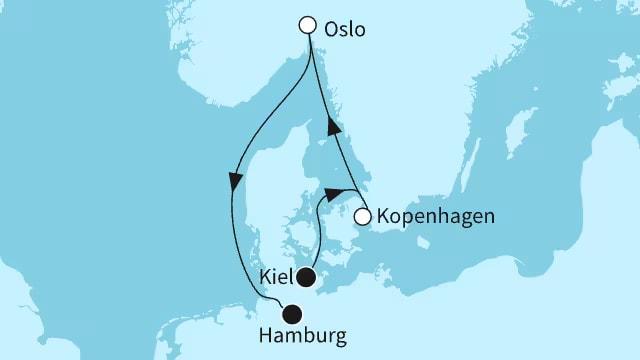 Skandinavische Auszeit: Entspannung an Bord & Hygge an Land