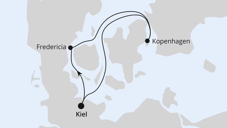 Minikreuzfahrt nach Dänemark ab Kiel 1
