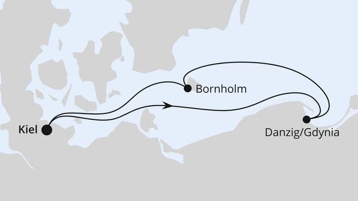 Kurzreise nach Polen & Dänemark ab Kiel