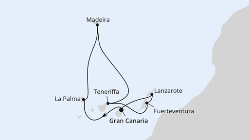 Kanaren & Madeira ab Gran Canaria