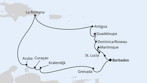 Karibische Inseln ab Barbados