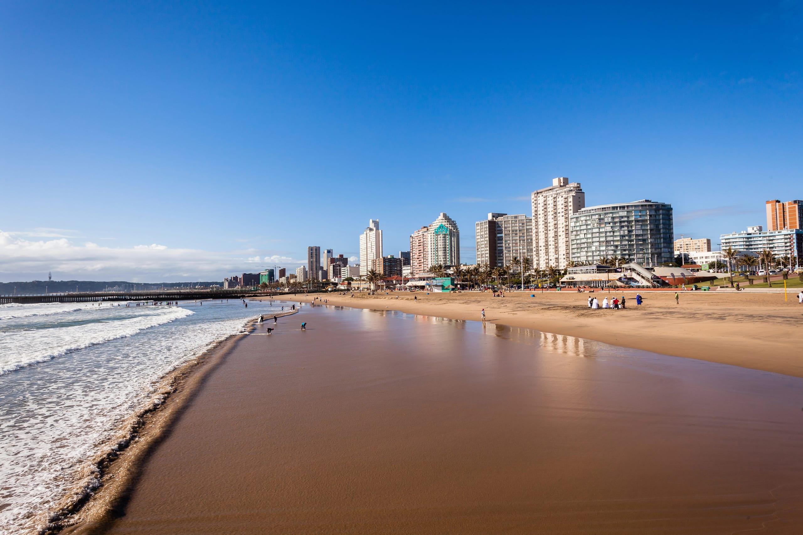 Strand von Durban